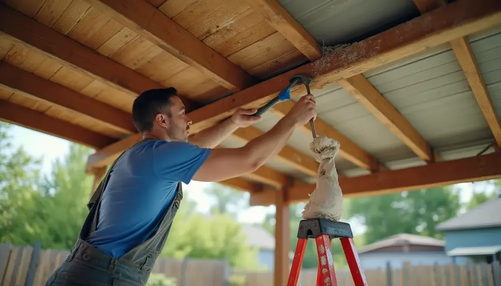 Carport Dach Reparatur: Schritt-für-Schritt Anleitung für Heimwerker