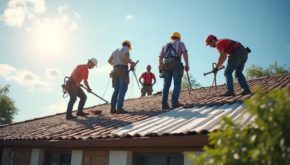 Dachdecker Yirgal: Traditionelles Handwerk trifft auf moderne Lösungen
