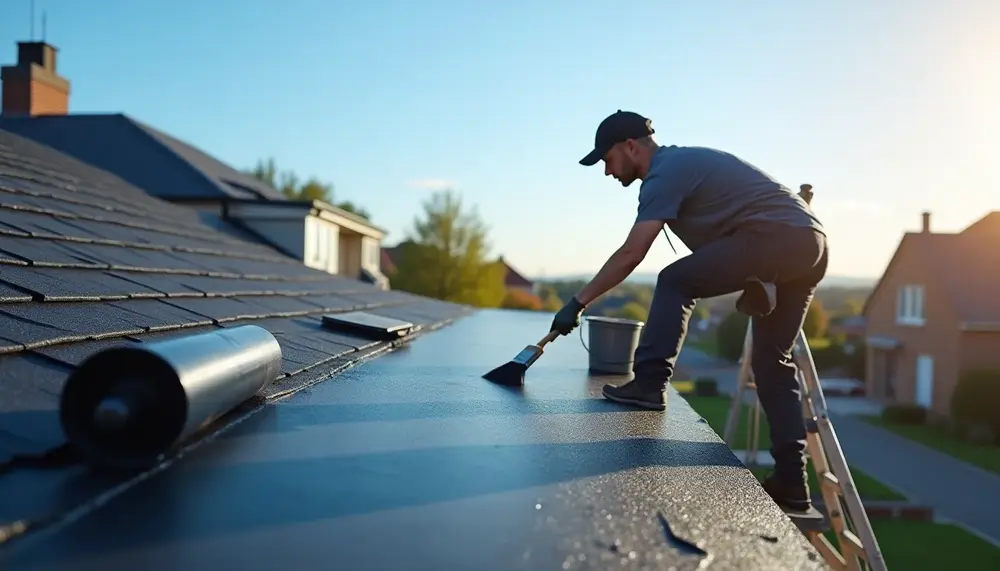 Dachreparatur mit Bitumen: So bleibt Ihr Dach wasserdicht