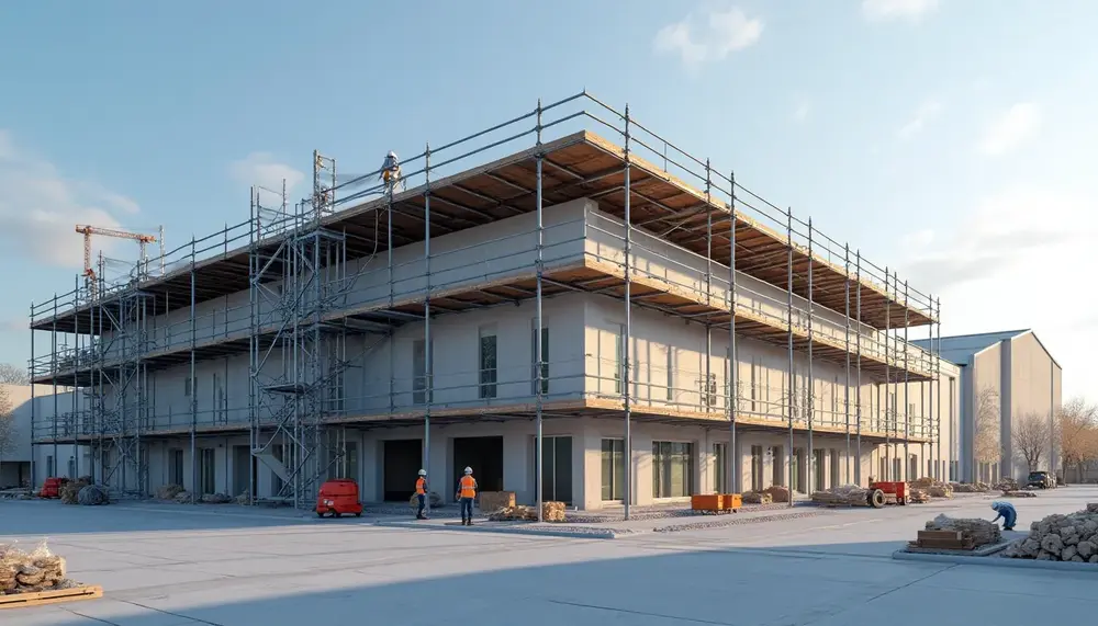 Dachsanierung einer Gewerbehalle: So wird es gemacht