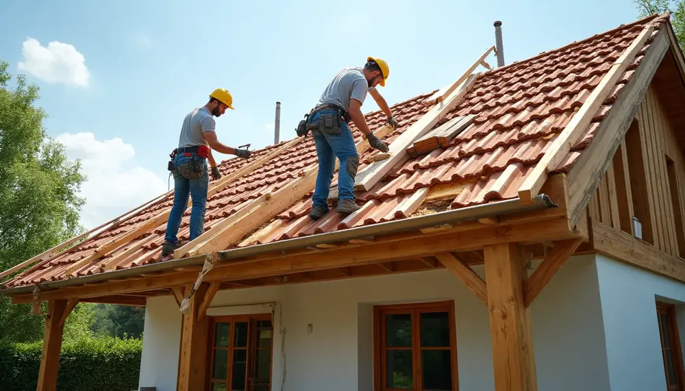Dachsanierung Zimmerei: Handwerkskunst für ein solides Zuhause