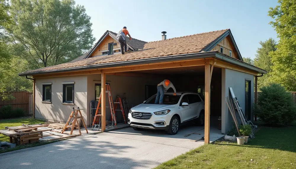 Kosten Dachsanierung Carport: Planung und Preisübersicht